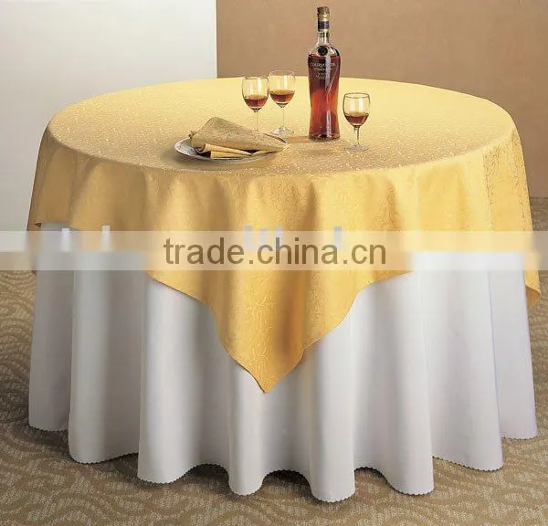 Tablecloth,polyester table linen,hotel table cover,table overlay