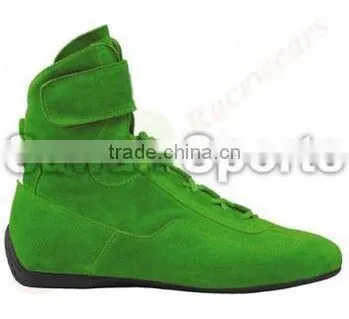 Hot Sale Parrot Green Color Racing Boot