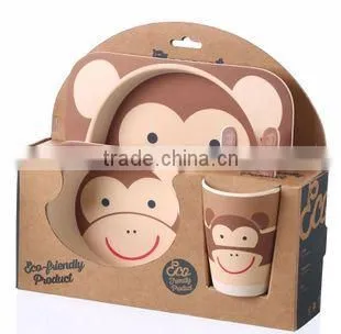 Kids Eco-friendly Dinner Sets Cartoon Shape photo-2