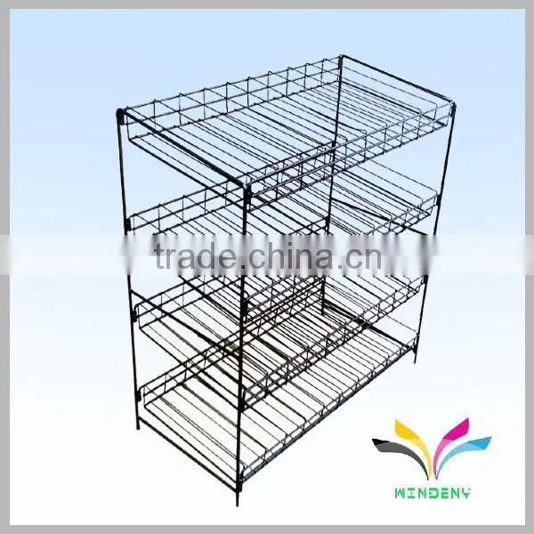 Made in China High Quality Hot Selling Cake Store Shelf Durable Decorative Metal Crystal Wedding Cake Stands for Bakery photo-3