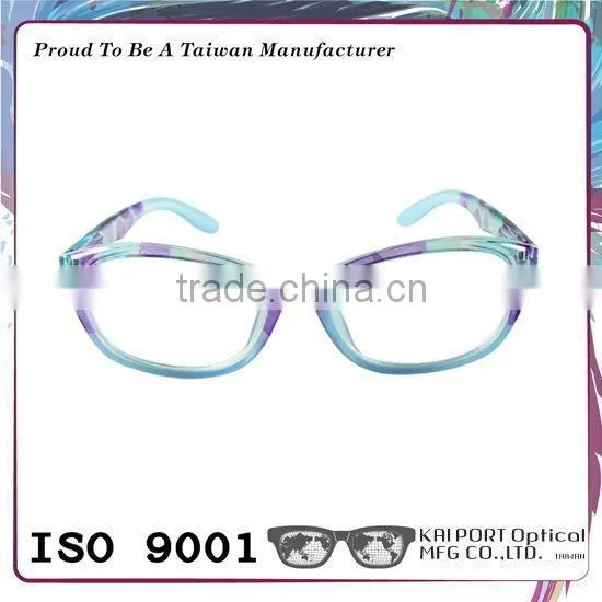 Gradient Color and Jelly Polka Dots Combination With Crystal Coated Spectacle Frame photo-6