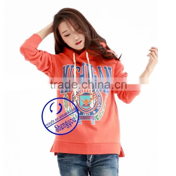Wholesale Combed Cotton Hoodies&sweatshirts Custom Print Womens Sweatshirt photo-2