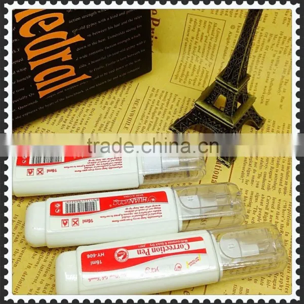 Yiwu Pen Correction Liquid Pen in Fluid Corrector HY-606 photo-3