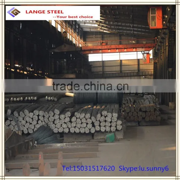 Deformed Steel Bar Steel Rebars From Tangshan Lange Steel Export to Africa