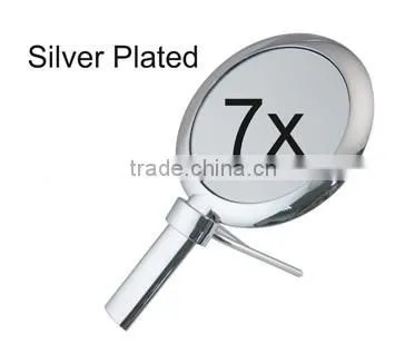 10x Handheld Makeup Mirror, Tabletop Hand Makeup Mirror,Black Makeup Hand Mirror photo-3