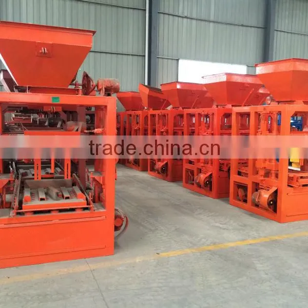 QT4-24 Concrete Block Making Mashine,cement Brick Making Machine for Sale photo-3