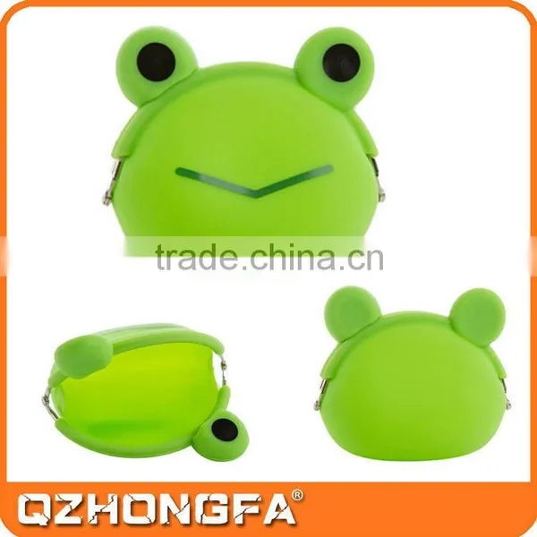 Hot Style Lovely Mini Coin Purse Soft Circular Cartoon Silicone Coin Purse photo-5