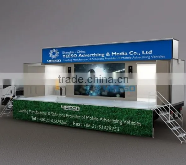 Shanghai YEESO Road Show and Entertainment Mobile LED Display Container YES-C40 photo-3