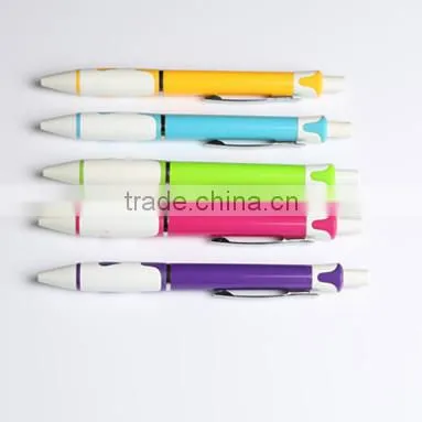 New Design Twist Plastic Stylus Ball Pen With Clip photo-5