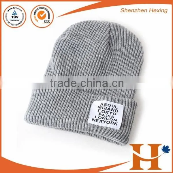 2016 Beanie Hats for Men Knitting Beanie Hat photo-6