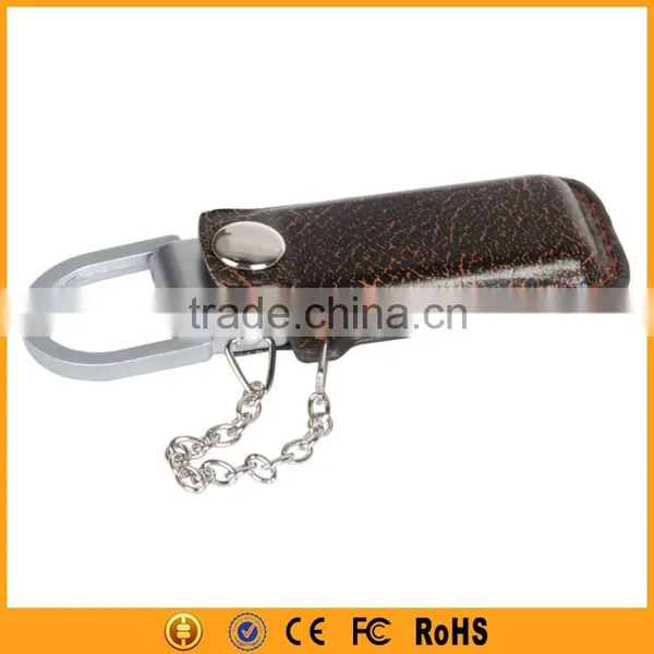 Top-grade Real Capacity Fashion Leather Usb Pen Drive Wholesale photo-3