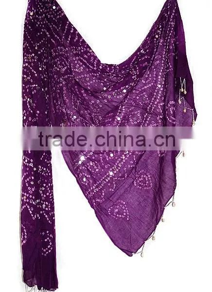 Rajsathani Bandhej Print Chunri / Dupatta / Stole photo-3