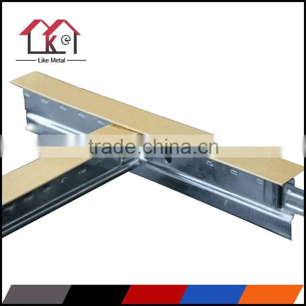 White Color Flat Ceiling T Grid T Runner With Good Price