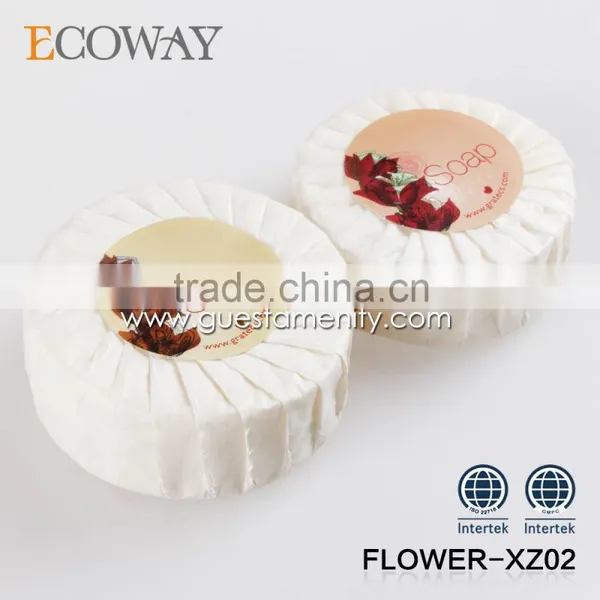 2016 New Mini Round Disposable Hotel Bathroom Soap 20g Cheap Travel Soap photo-2