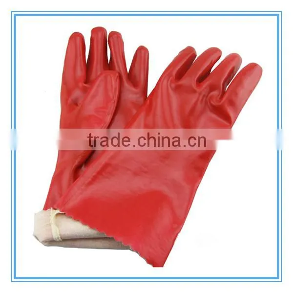 PVC Dipped Industrial Gloves Safety Working Gloves Cut Gloves photo-3
