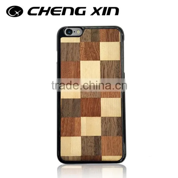 Good Quality Bamboo Case for Apple Ipad 6 for Apple Iphone 6 photo-3