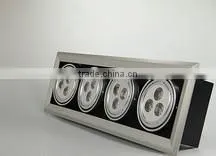 Hot Selling,high Power Led Grille Light,4*3w ,square Shape Warm White,cool White,pure White for Your Choose