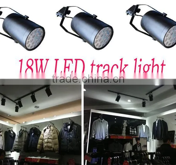 18W LED Track Light,factory Wholesale,high Brightness ,energy-saving,AC85-265V,2 Years Warranty