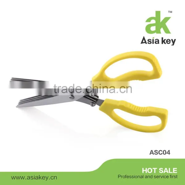 Low Price Curved Handle Stainless Steel Utility Scissors For People or Pets photo-2