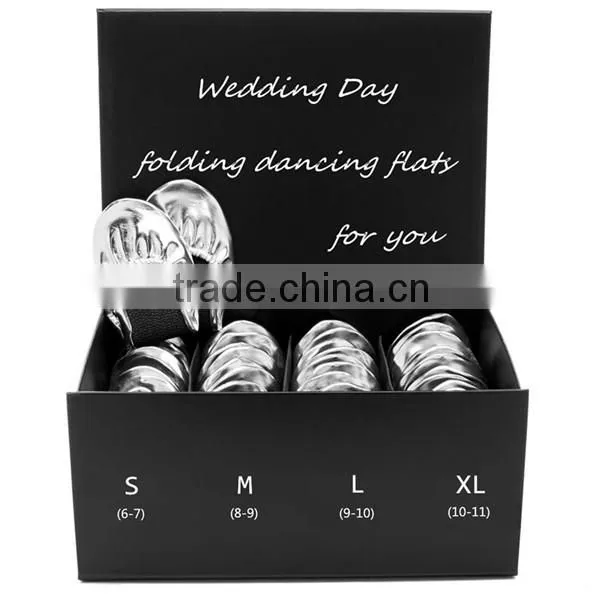 Bride And Bridemaids' Best Foldable Flat Shoes Quality Choice photo-4