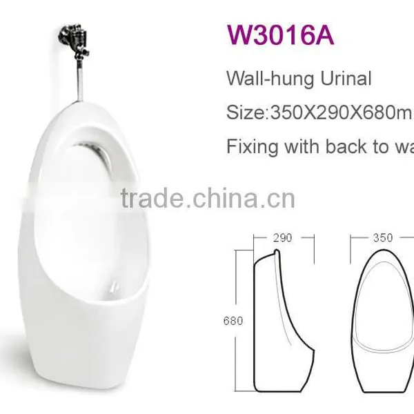 Ceramic Sanitary Ware Wall Hung Mounted Urinal photo-2