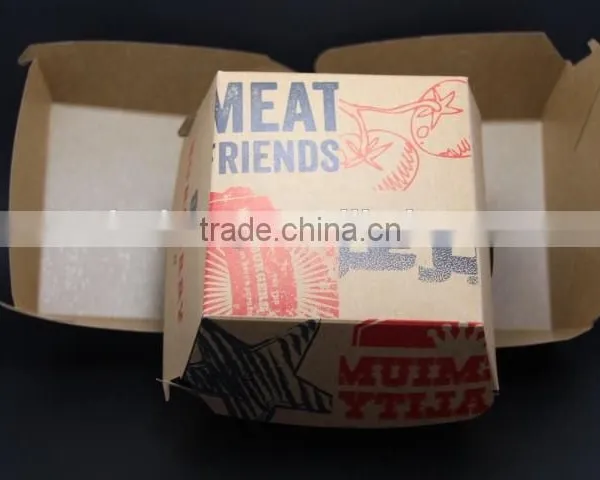 Hot Cuatom Printed Biodegradable Take Away Food Pail photo-3