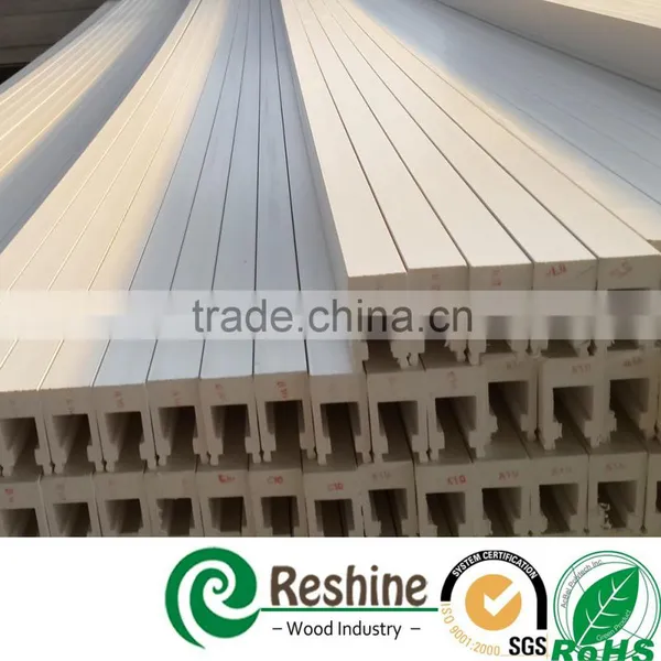 White Color Painted PVC Plantation Shutter Window Components photo-2