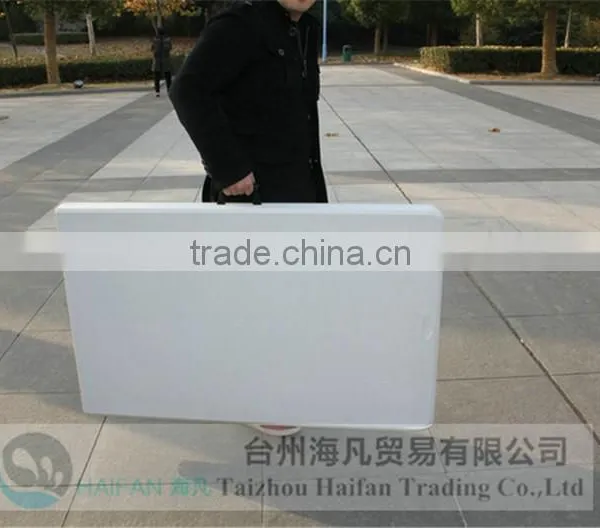 240cm Plastic Folding in Half Table for Restaurant and Hotel/office Table for Meeting or Study photo-5