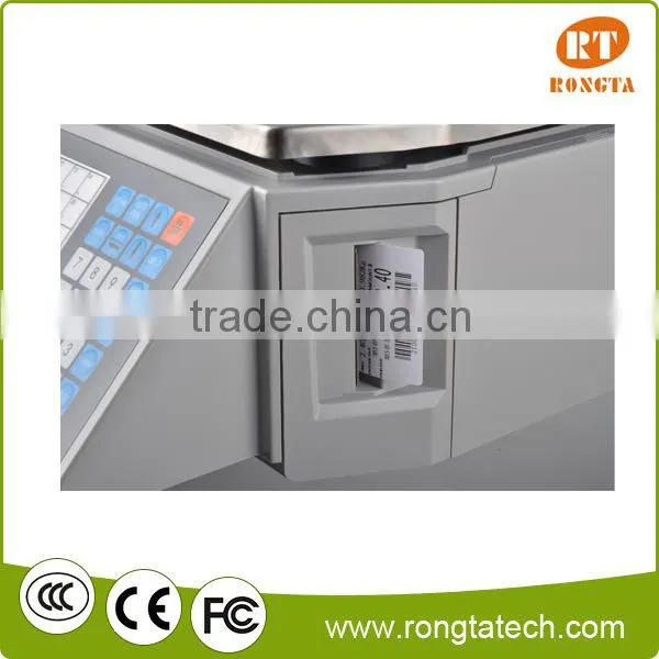 30kg Digital Weighting Label Printing Scale, Store up 10,000 PLU photo-3