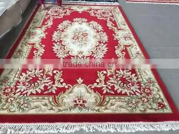 Chinese Traditional Beijing Design Wool Carpet Chinese Antique Design Carpet Oriental Handmade Wool Carpet
