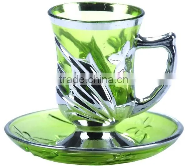 Silver Plating Small Cups and Saucers photo-3