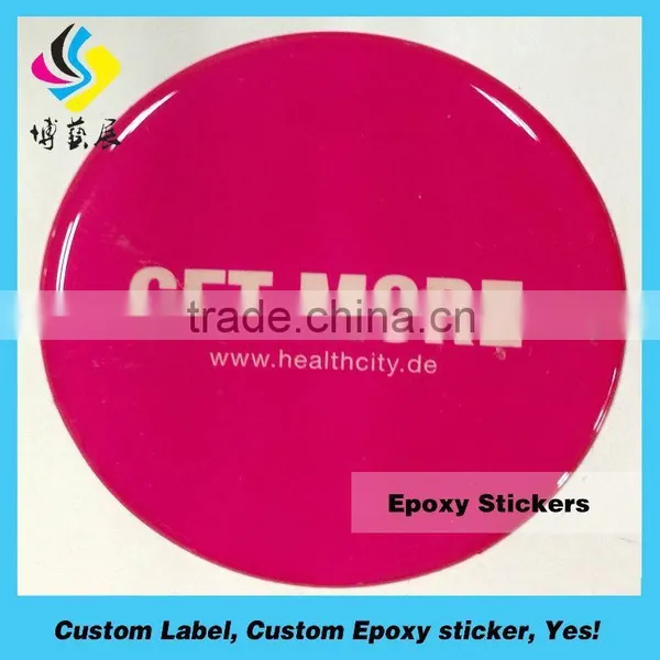 Customized 3D Epoxy Dome Sticker / Crystal Fridge Magnet photo-6