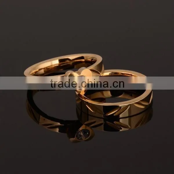 Gold Wedding Rings for Couple