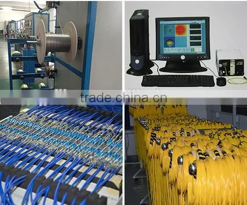 China Manufacturer Indoor OM3 6 Fiber Optic Patch Cord ) photo-2