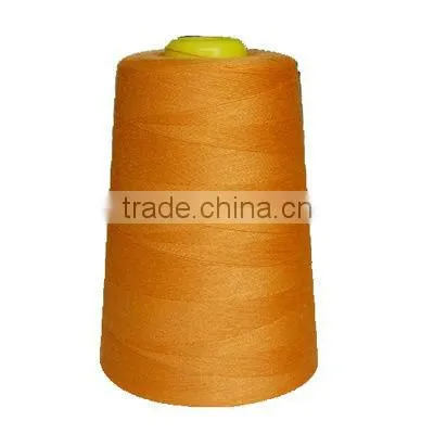 100% Spun Polyester Yarn for Sewing Thread 20s/3 Dyed From China photo-6