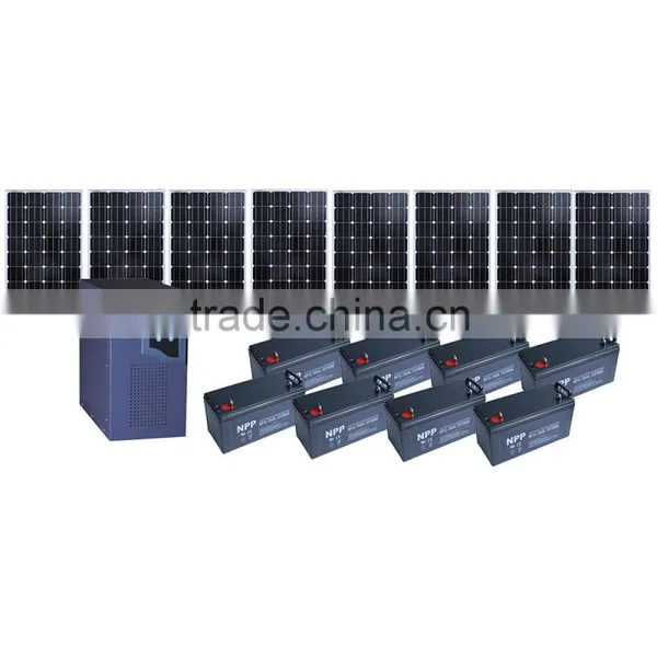 5000w off Grid Solar Electricity Generating System for Home photo-5