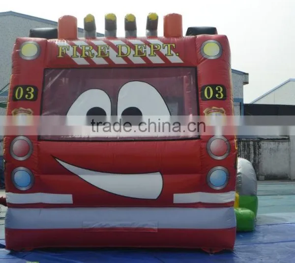 Hot Selling Popular and Cutely Car Combo Inflatable Slide Combo for Kids photo-3