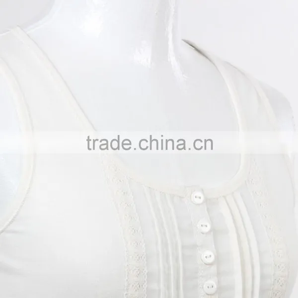 F5S15162 Women Blank Plain Tank Top photo-4