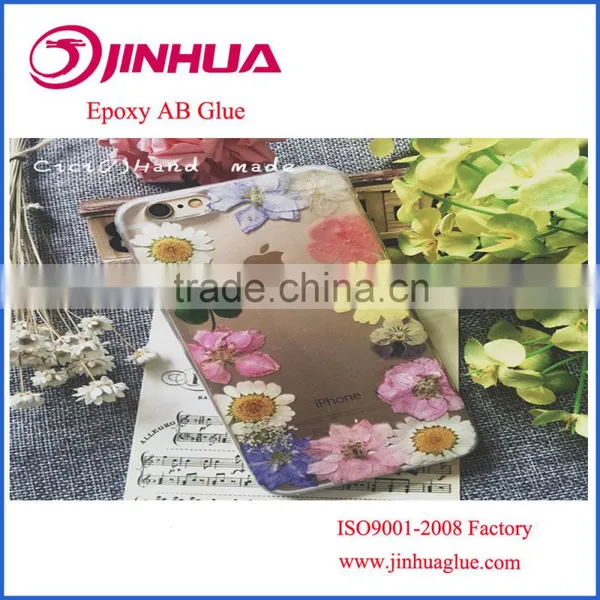Durable /Bubble Free Epoxy Resin for Doming on Phone Case With Dry/Artificial Flowers photo-2