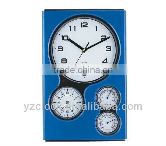 Quartz Clock With Barometer
