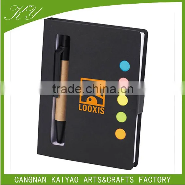 Kraft Paper Cover Assorted Sizes Combined Sticky Note Set photo-4