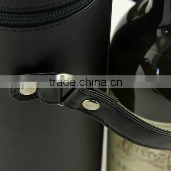 Leather Wine Bottle Box photo-5