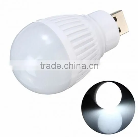 USB LED Ball Desk Reading Light / USB Portable Light / Bulb For PC Laptop photo-4