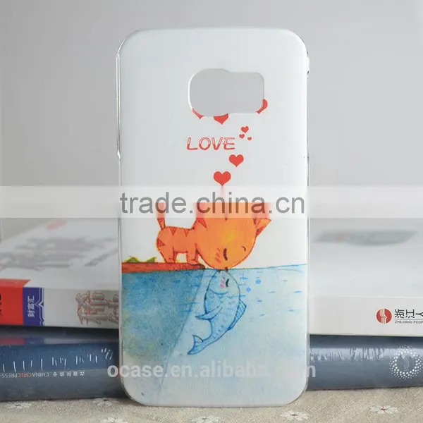 Printing Service PC Case Design Mobile Phone Back Cover For Samsung S6. photo-5