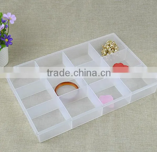 Custom With Grids Acrylic Display Jewelry Box Wholesale photo-2