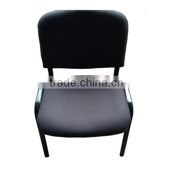 Soft Cushion Home Furniture Fabric Dining Chair With Metal Tube Legs photo-2