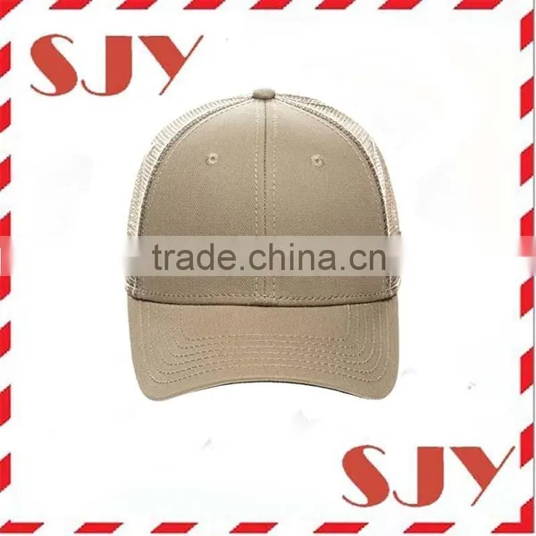 Customize Reasonable Price Simple Plain Mesh Trucker Baseball Cap photo-3