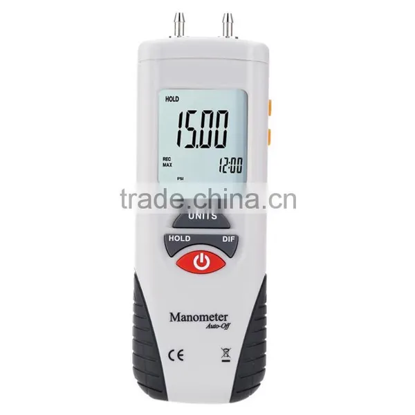 HT-1890 Portable Digital Manometer China Pressure Manometer Pressure Gauge Manometer Price photo-3