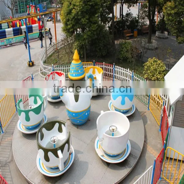 Swing Rotating Coffee Cup Rides Amusement Rides Amusement Park Equipment photo-3