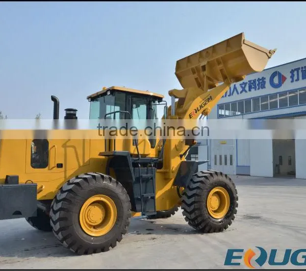 Earth Moving Machine Eougem 5ton Bucket Wheel Loaders Road Construction Equipment photo-2